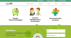 Desktop Screenshot of linktalentos.com.br