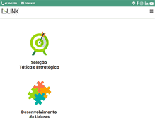 Tablet Screenshot of linktalentos.com.br